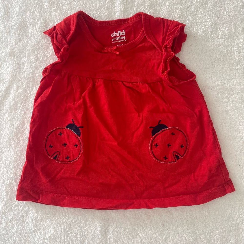 Child of Mine Red Ladybug Dress